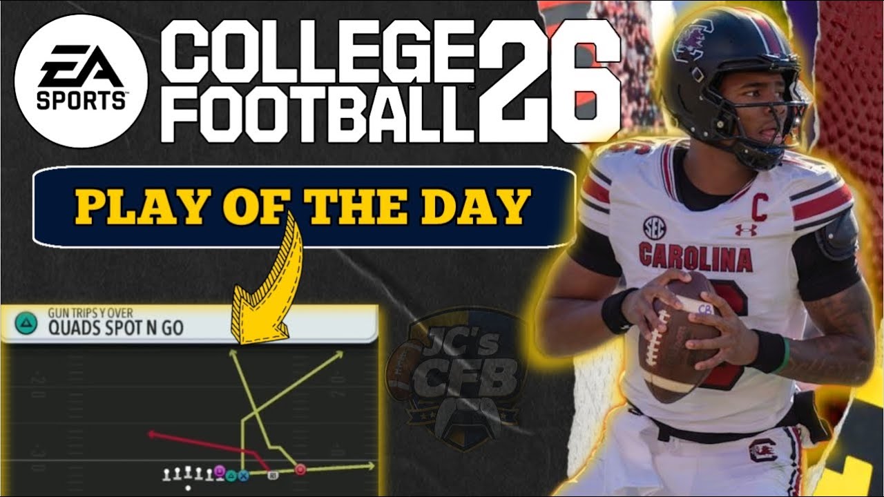 CFB26 Play of the Day (January 23rd) | College Football 26 Best Plays | EA Sports College Football
