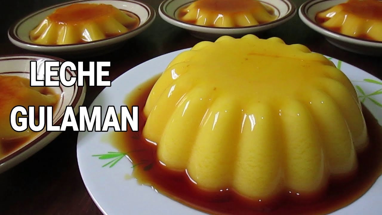 Leche Gulaman | How to make leche flan with Gulaman | Gulaman Leche Flan
