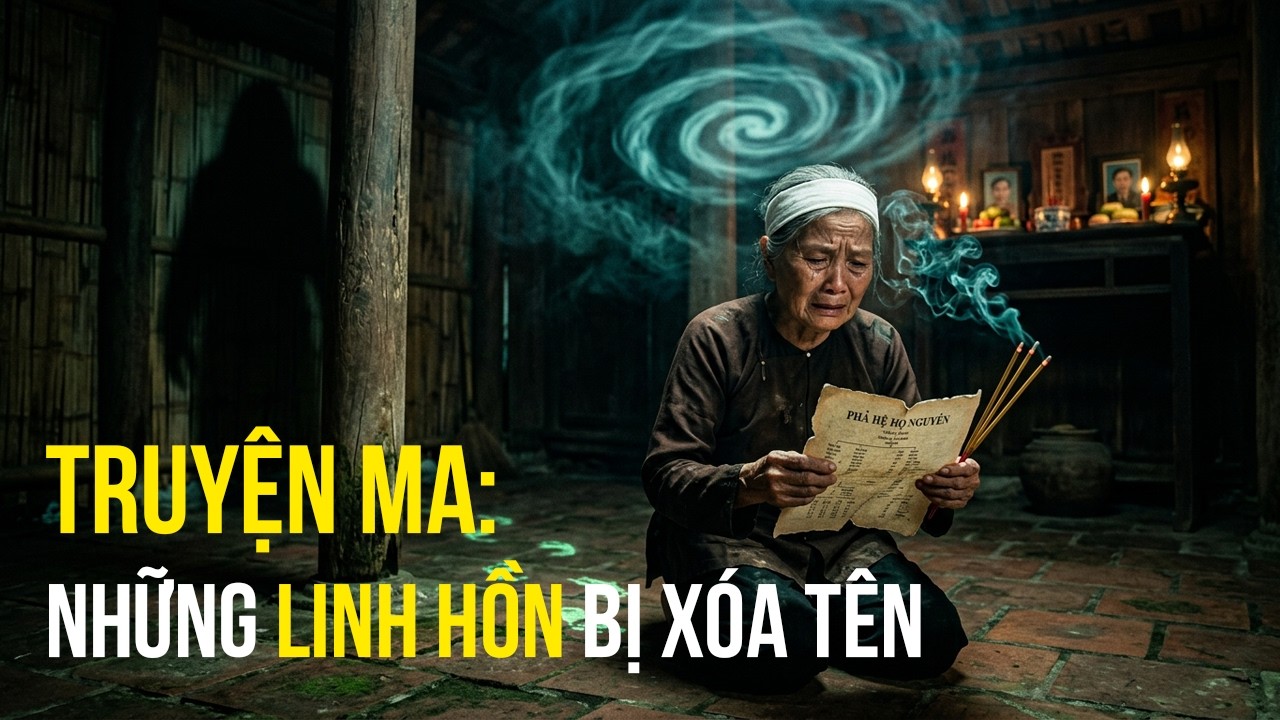 Truyện Ma | Những Linh Hồn Bị Xóa Tên – Bí Ẩn Kinh Hoàng Ở Xóm Cuối Làng Việt Nam