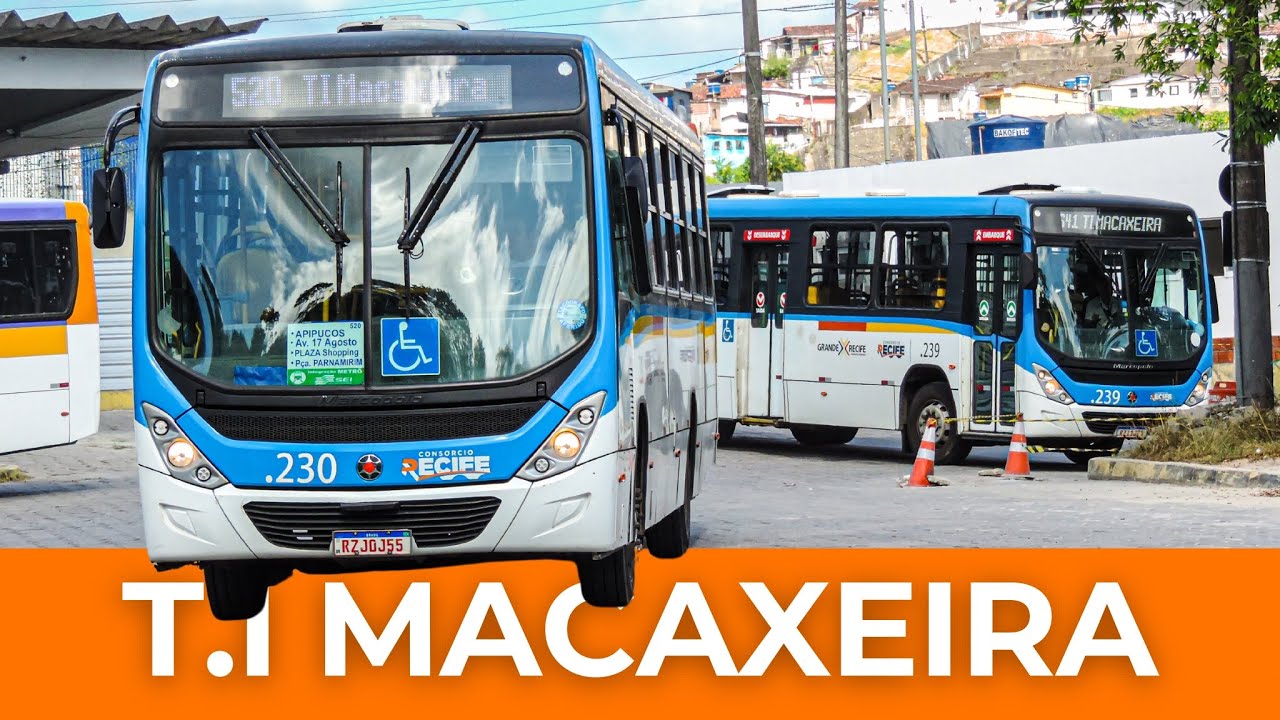 Ônibus em Movimento #11 - T.I Macaxeira | Movimentação de ônibus na Grande Recife, em Pernambuco.