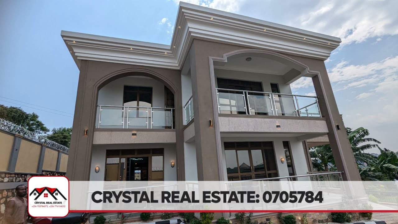FINISHED HOUSES FOR SALE IN ENTEBBE BUSIIKA NANSANA PLUS COMMERCIAL SHOPS FOR SALE AND 10 ACRES