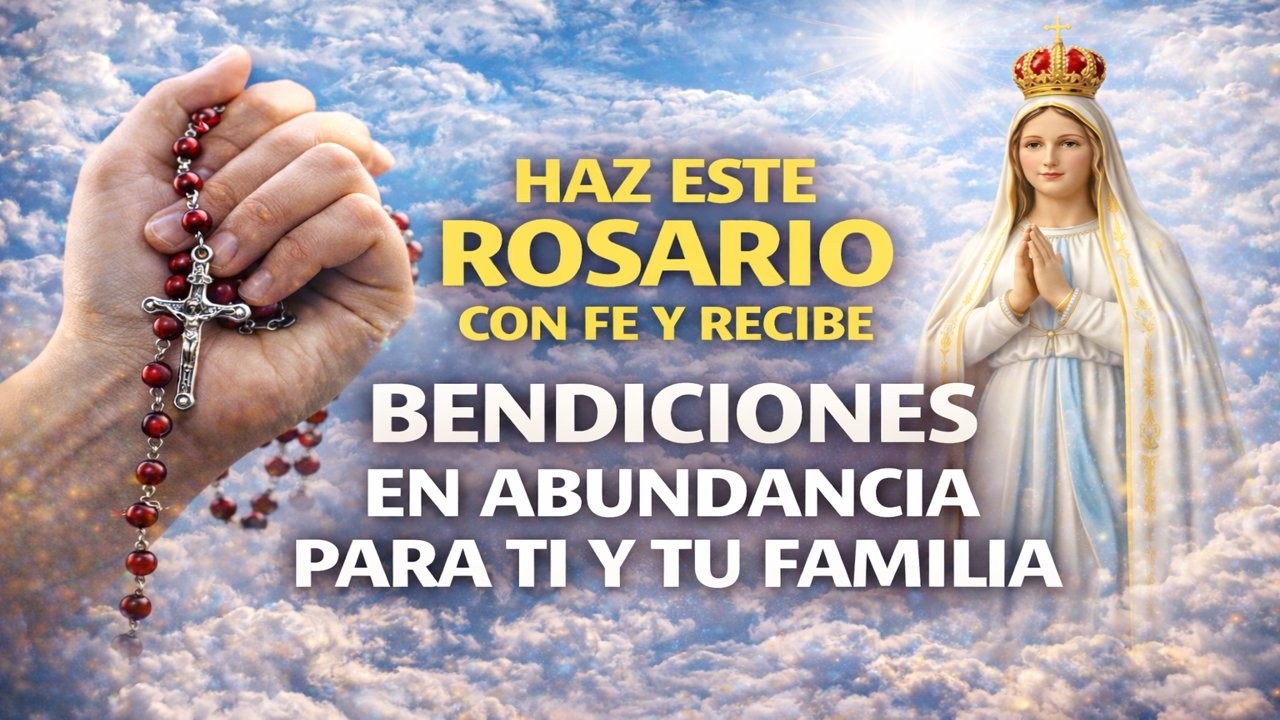Jesús, no me sueltes… Santo Rosario | RAMÓN TAPIA.