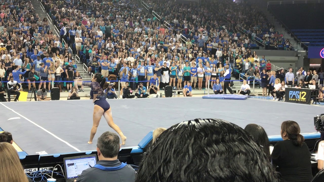 Felicia Hano - 2018 Floor vs Oklahoma 10.000