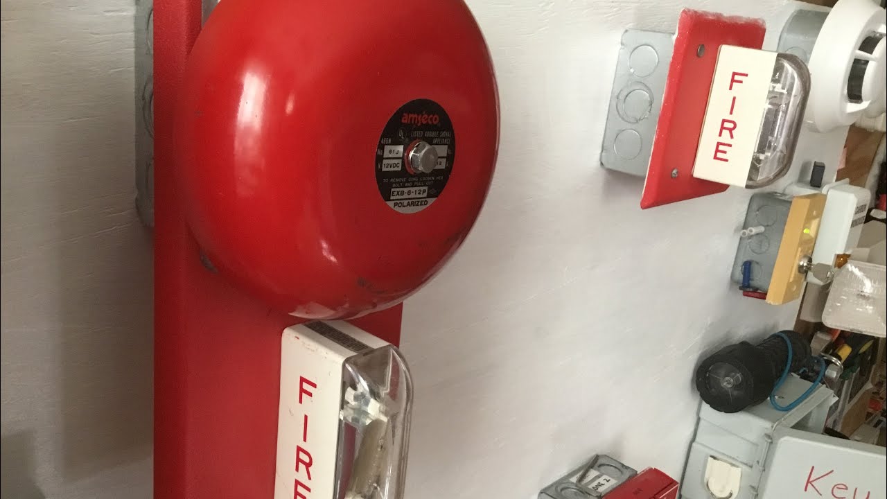 Fire Alarm System Test 29 | Fire Alarm Bell Test and Cerberus Pyrotronics