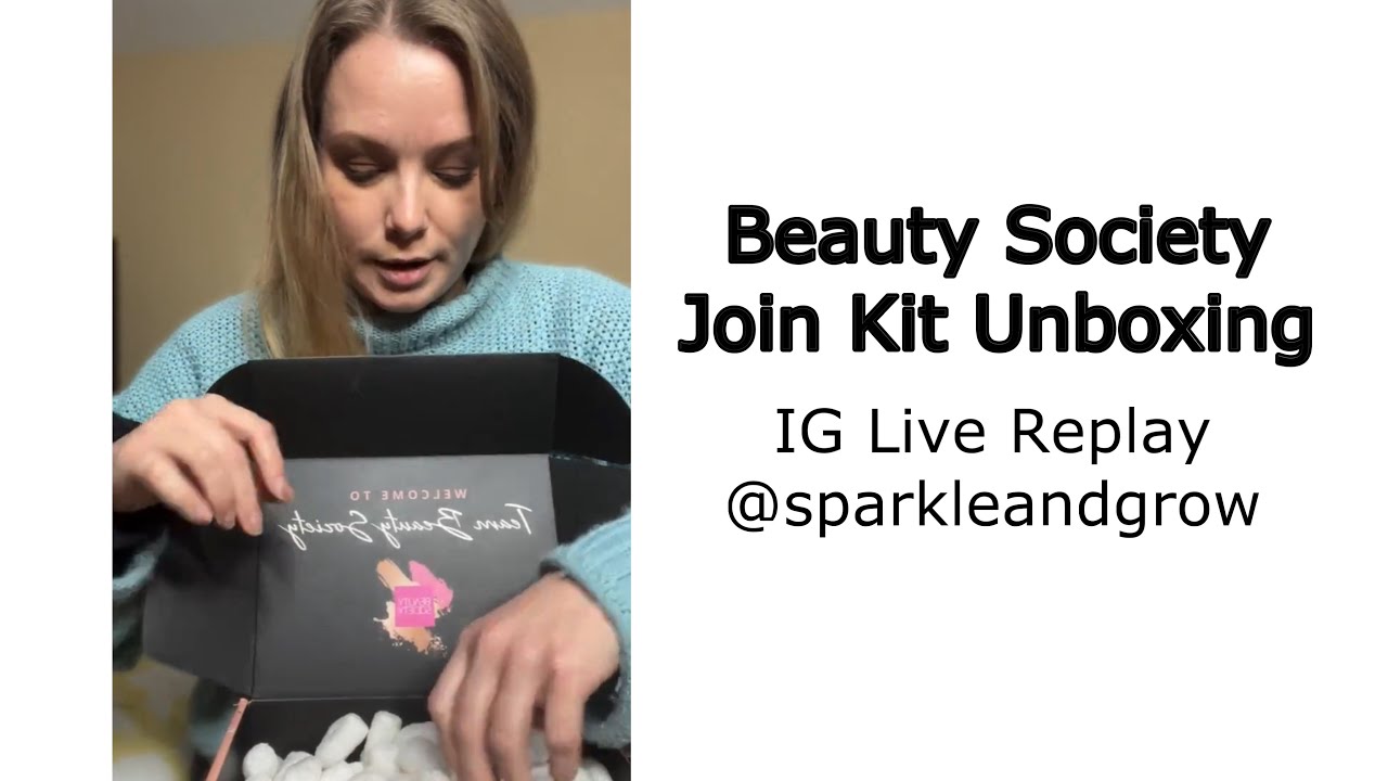 Beauty Society Join Kit Unboxing 💖 Hyper Growth Company!