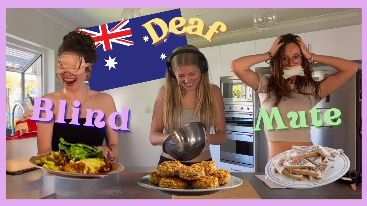 BLIND DEAF MUTE Australian Cooking Challenge!