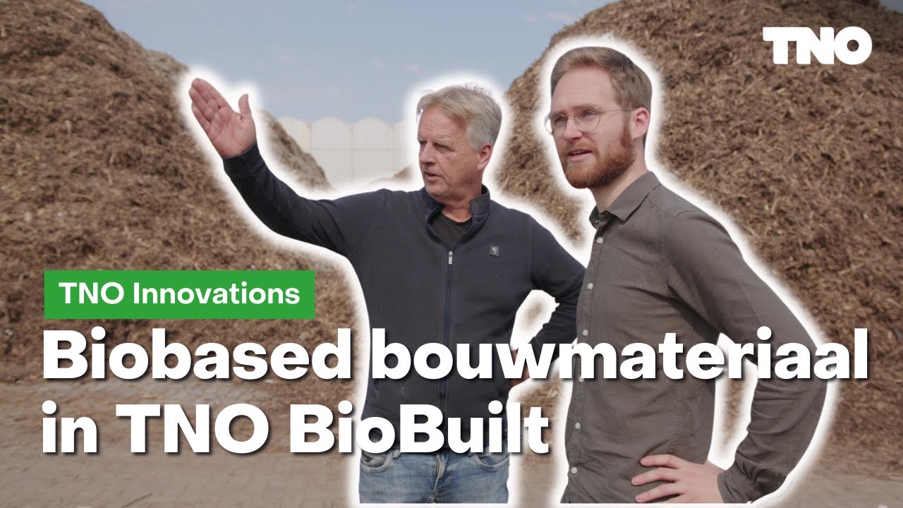 TNO en Dijkshoorn innoveren in biobased plaat- en isolatiemateriaal van paprika in TNO BioBuilt