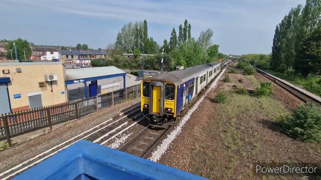 Trains at Swinton (South Yorkshire), Midland Mainline, 6/5/24