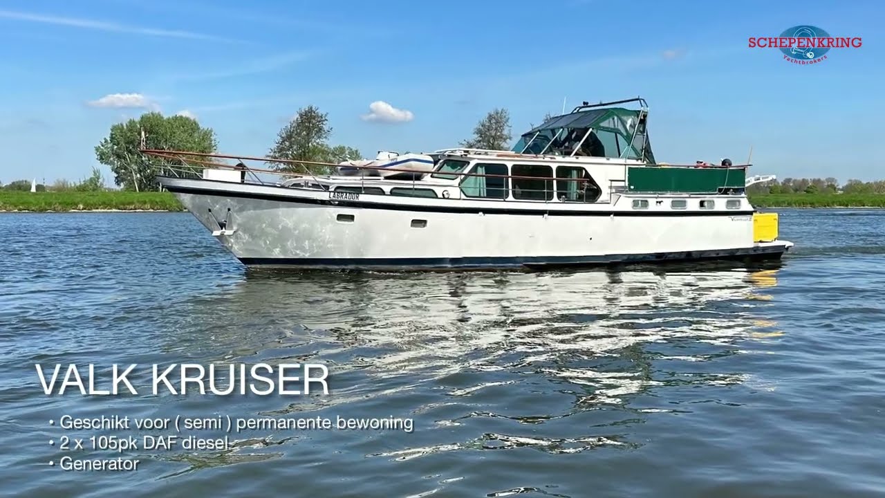 Valk Kruiser 1450 | Schepenkring jachtmakelaars | Krekelberg Nautic ** VERKOCHT **