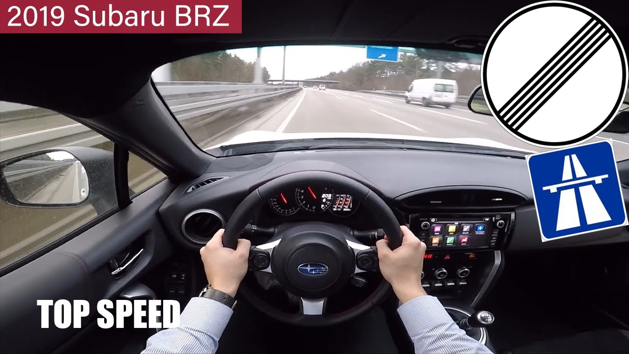 2019 Subaru BRZ (200PS) POV Autobahn Drive - TOP SPEED (FullHD 1080p)