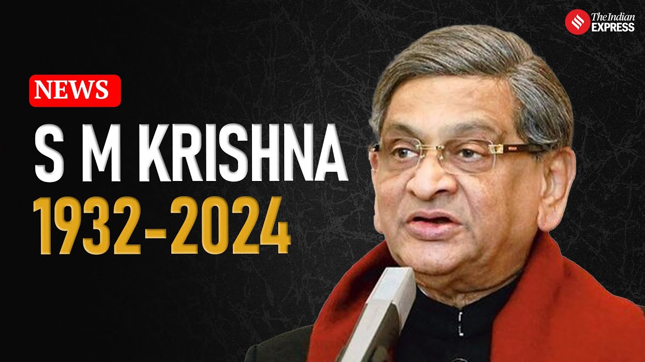 SM Krishna Passes Away At 92: Visionary Behind Bengaluru Becoming ‘Silicon Valley Of India’