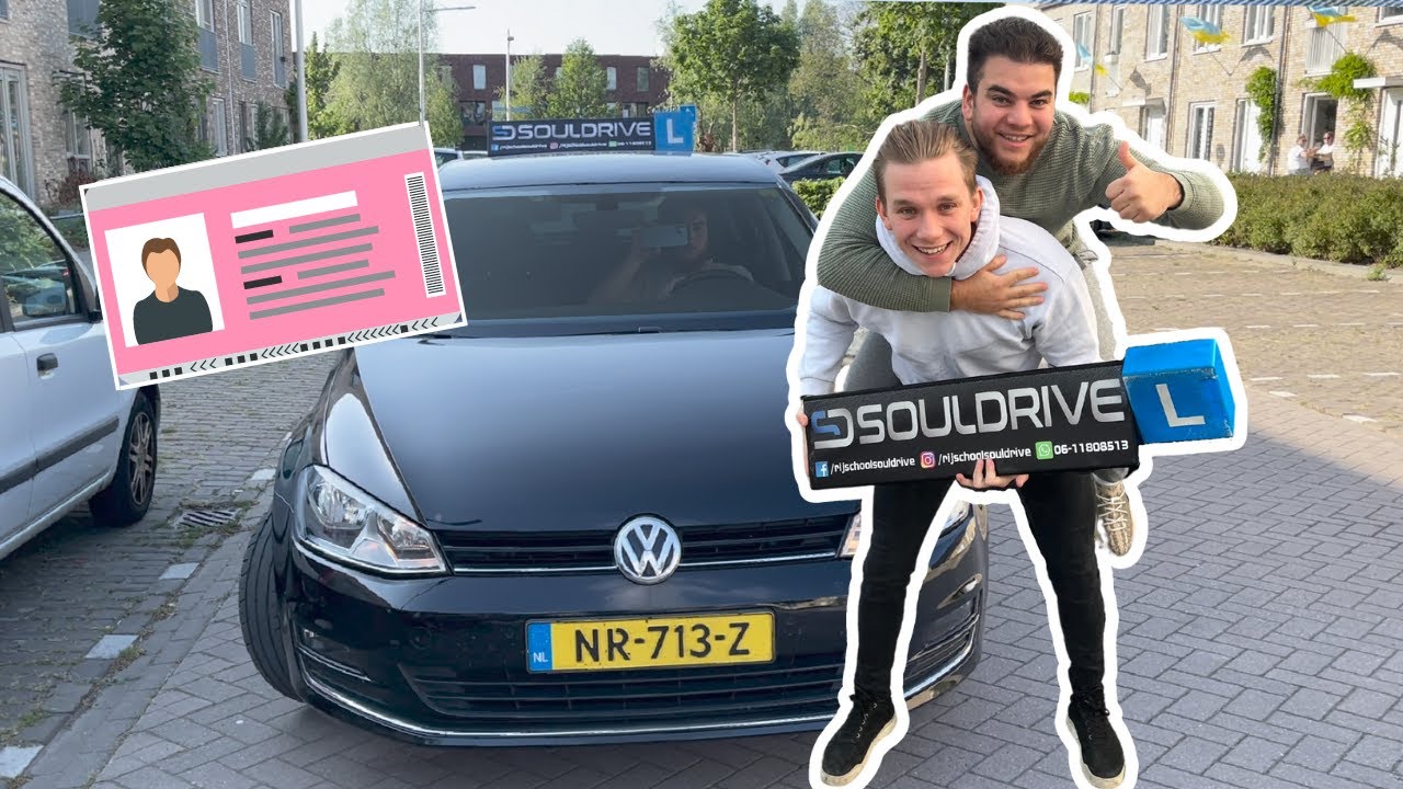 Laatste rijles voor zijn praktijkexamen | Gaat Max zijn rijbewijs halen?