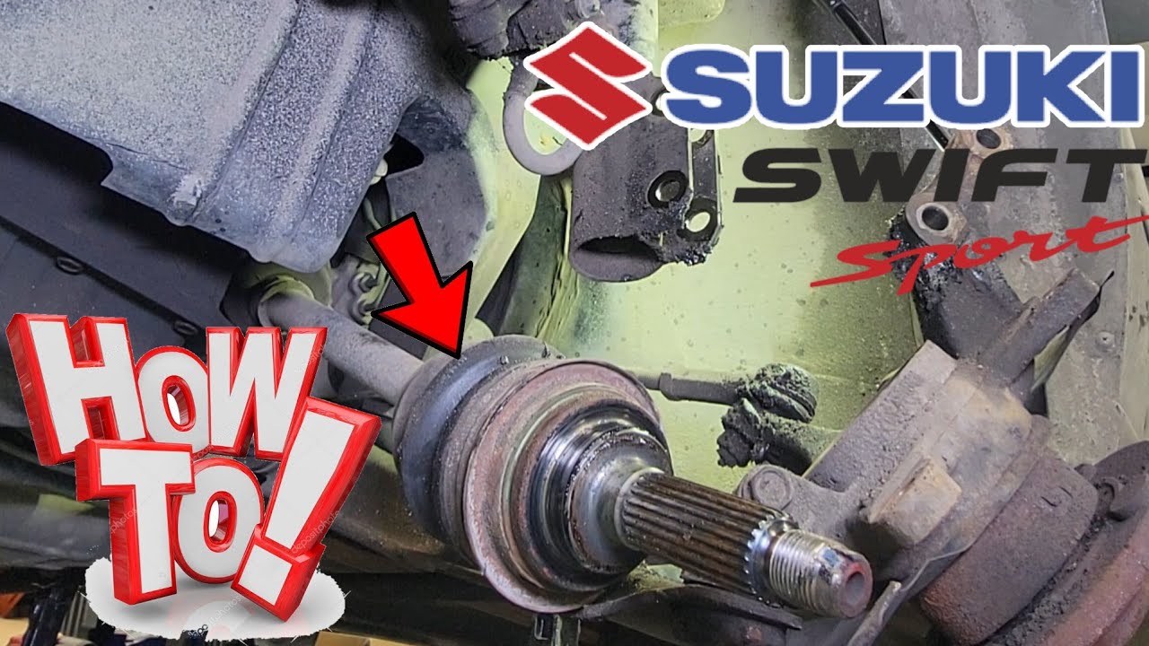 Снятие/замена полуоси карданного вала. Полный ремонт своими руками Suzuki Sidekick-Swift.