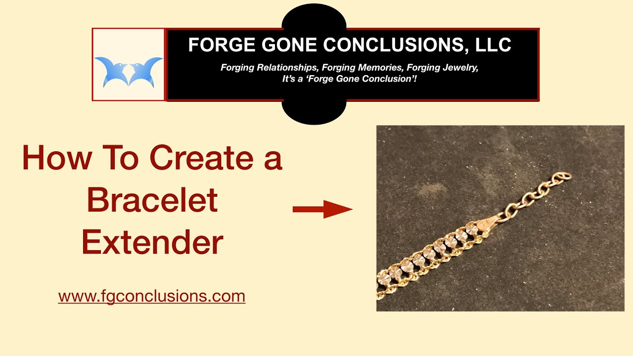 How We Created a Bracelet Extender - Jewelry Repairs