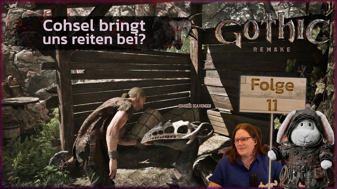 Cohsel bringt uns reiten bei? - Gothic 1 Remake Folge 11