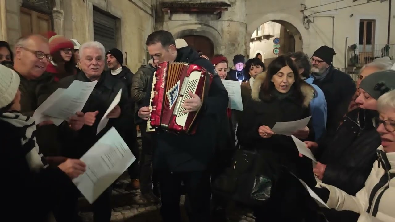 Pettorano sul Gizio - Fuoco di Sant'Antonio 17 Gennaio 2026