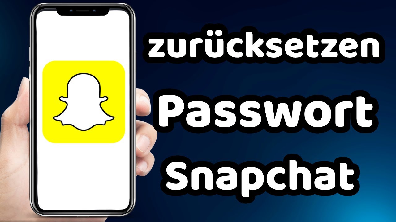 Snapchat Passwort Vergessen 2023 | Snapchat Passwort Zurücksetzen
