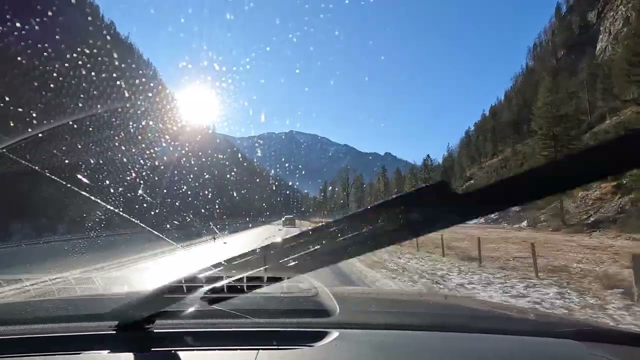 4K POV Drive: Ruhpolding to Reit im Winkl | Bavarian Alps (No Talking ASMR)