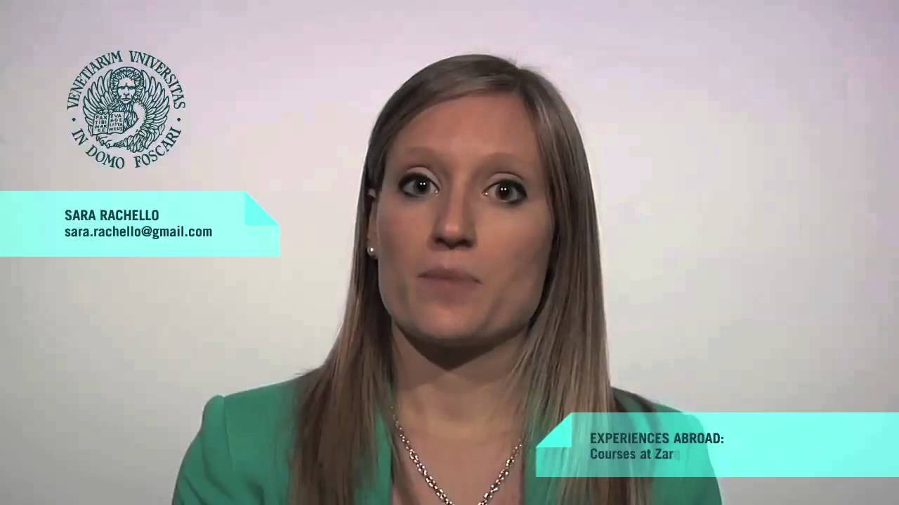 Video CV Sara Rachello - English