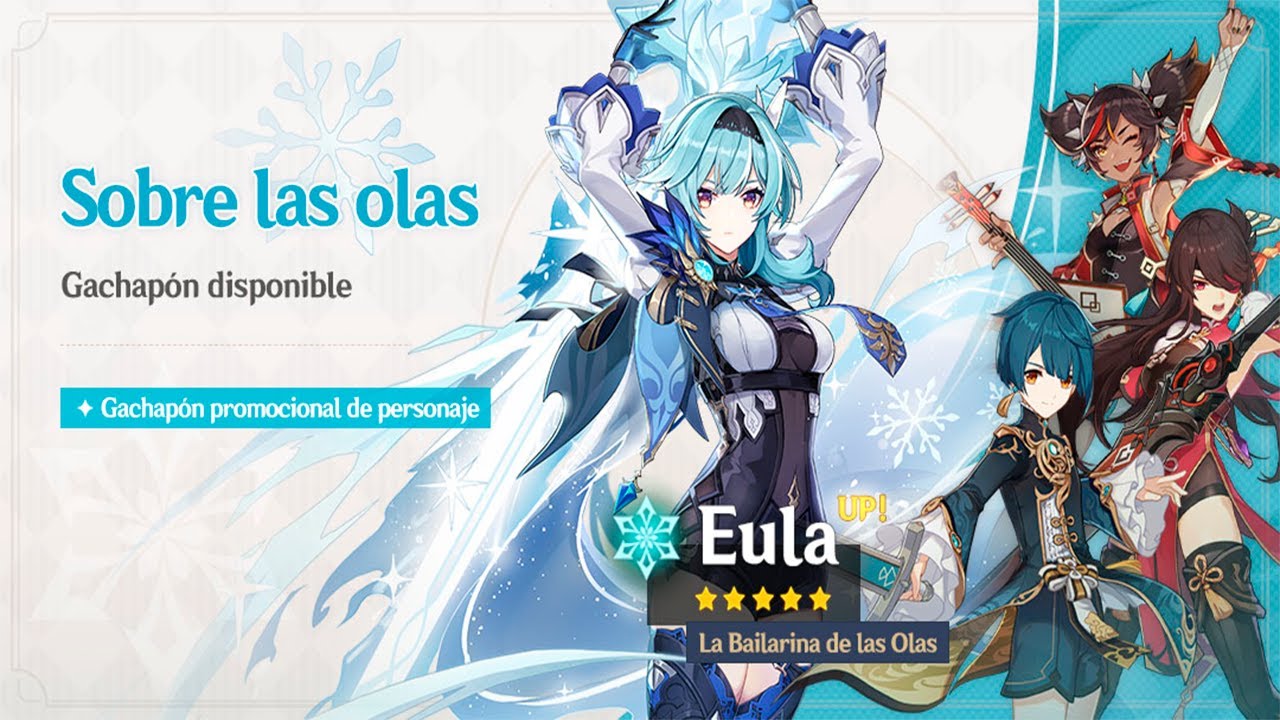 Tiraditas al Baner de Eula 1.5 - Genshin Impact (Gameplay Español)