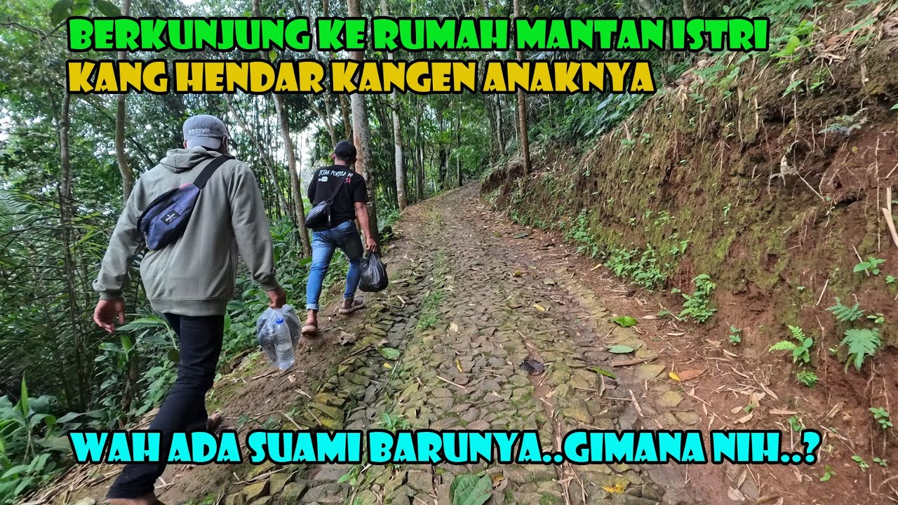 Kangen Anak..Kang Hendar Langsung Meluncur Ke Rumah Mantan Istri. Wah Ada Suami Barunya Nih.