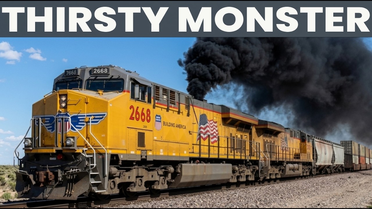 The Locomotive So Powerful It Needed Its Own Fuel Train