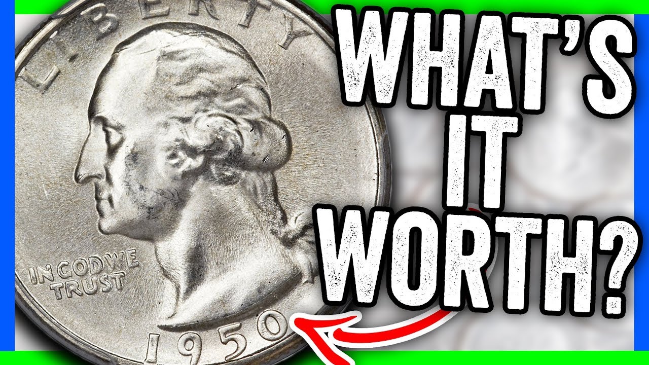 HOW MUCH IS A 1950 SILVER QUARTER WORTH??