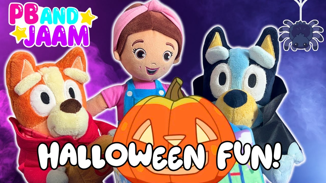 Ghostly Fun with Ms Rachel and Bluey 🎃 Bluey Halloween Fun