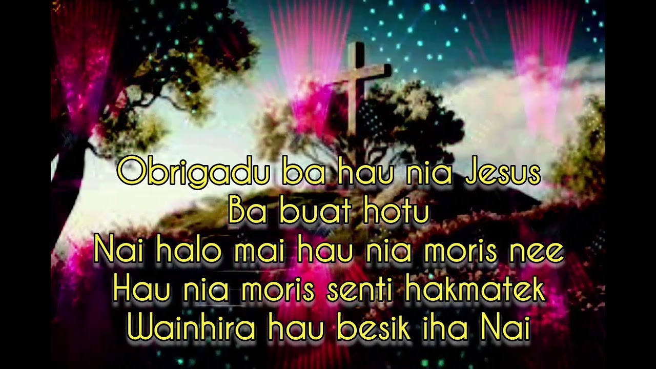Obrigadu ba Jesus