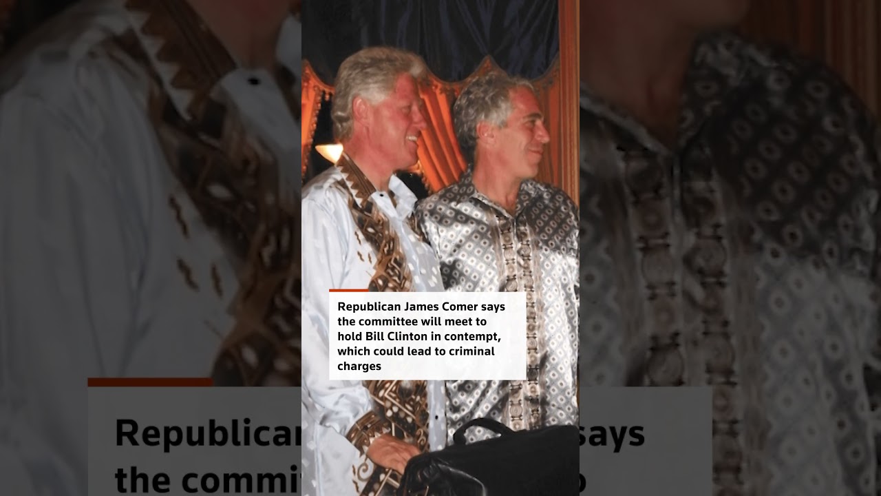 Bill and Hillary Clinton refuse to testify in House Epstein probe