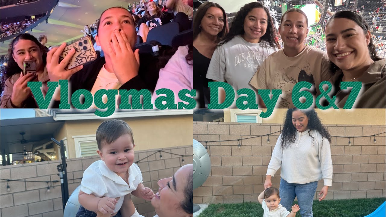 Jingle Ball 2024 & Baby Shower | Vlogmas Day 6 & 7