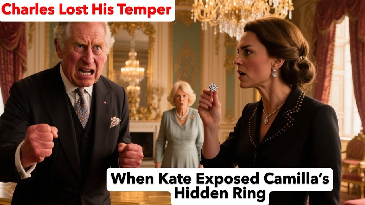 Charles Lost His Temper When Kate Exposed Camilla&rsquo;s Hidden Ring | Emotional Story
