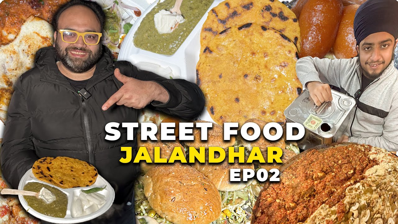 Best Street Food Jalandhar | Punjab Food Tour | Street Food Of India