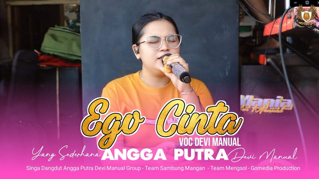EGO CINTA VOC DEVI MANUAL | SINGA DANGDUT ANGGA PUTRA | EDISI LATIHAN !!!