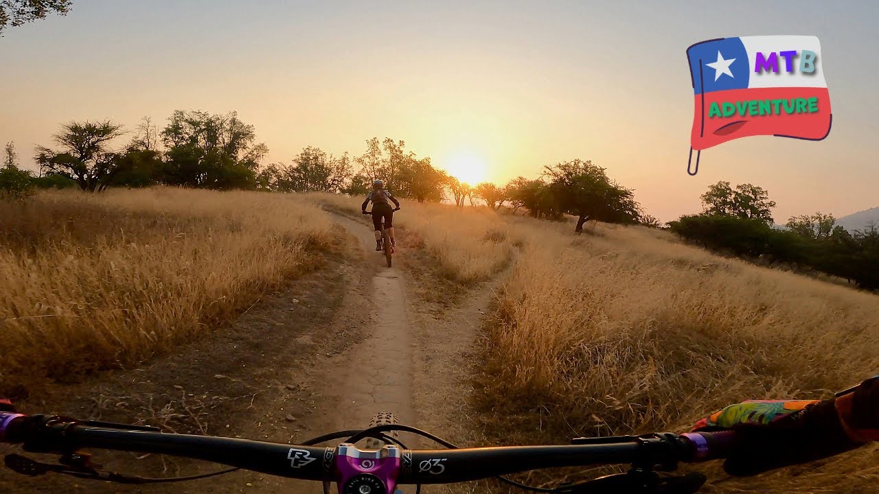 Sunset Mountain Bike Thrills at Durazno Bike Park - Santiago, Chile