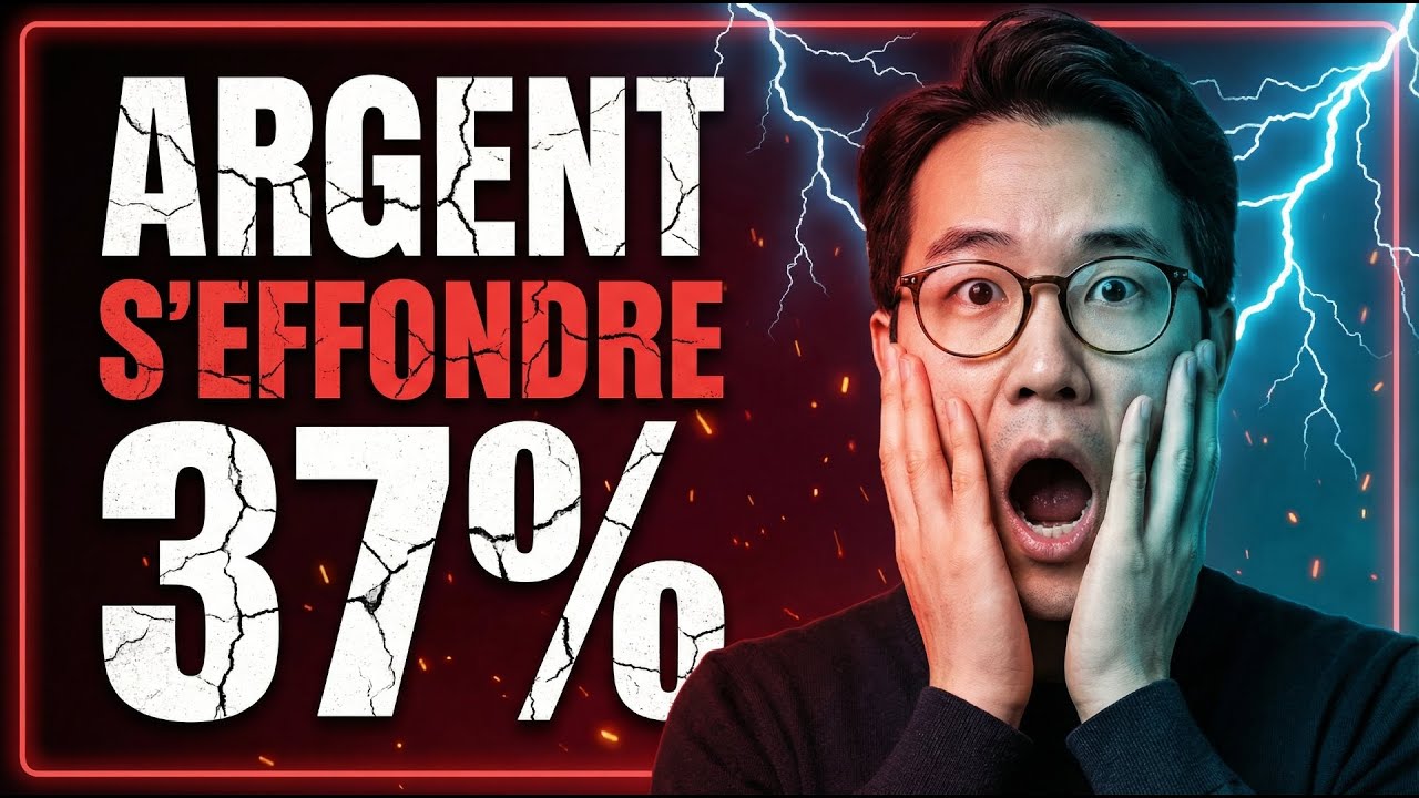 L’ARGENT S’EST EFFONDRÉ de 37 % EN UN JOUR — la plus grande manipulation de l’HISTOIRE