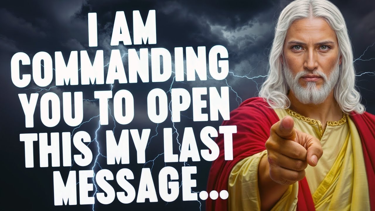 Jesus is Commanding You to Open This Before The Next 20 Minutes | God Message Today | God Helps