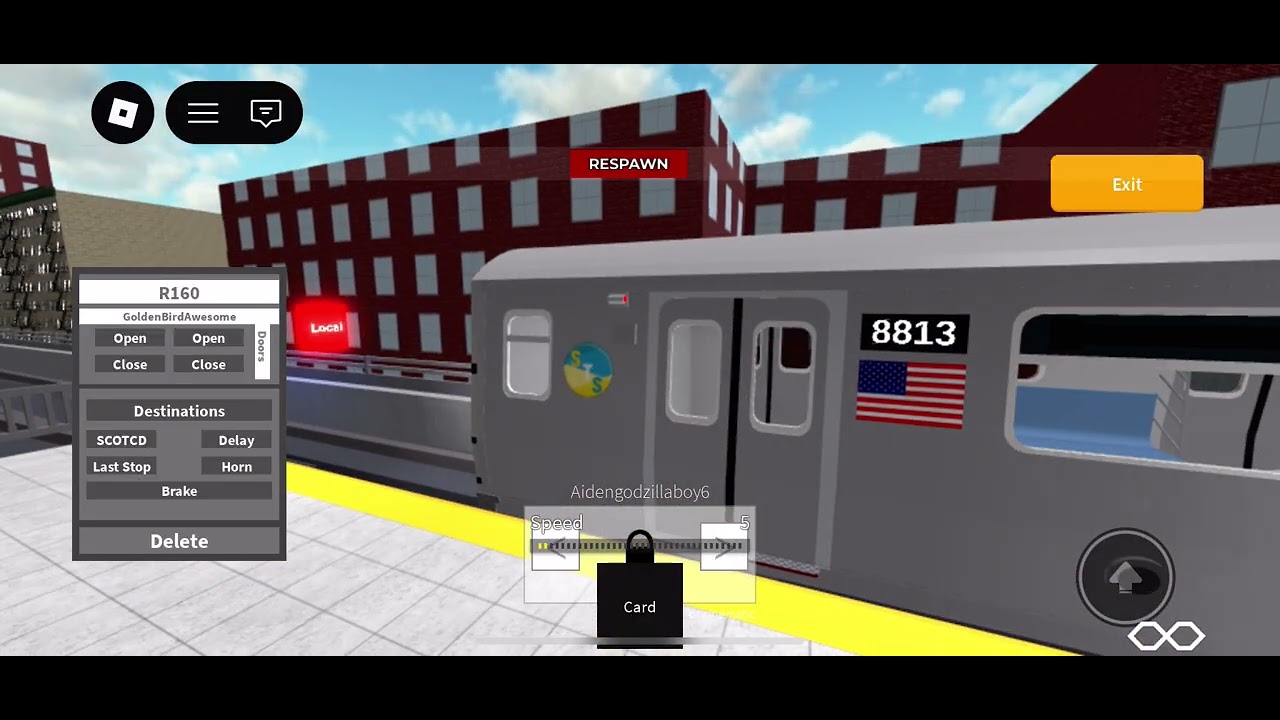 STS Subway Train Simulator : A/C lines R160 
