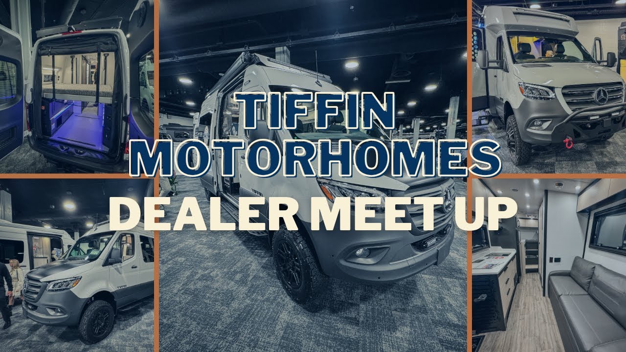 DID YOU SEE THAT RIG?!? | New Tiffin AWD Sprinter GH2 and Open Trail Walkthroughs!
