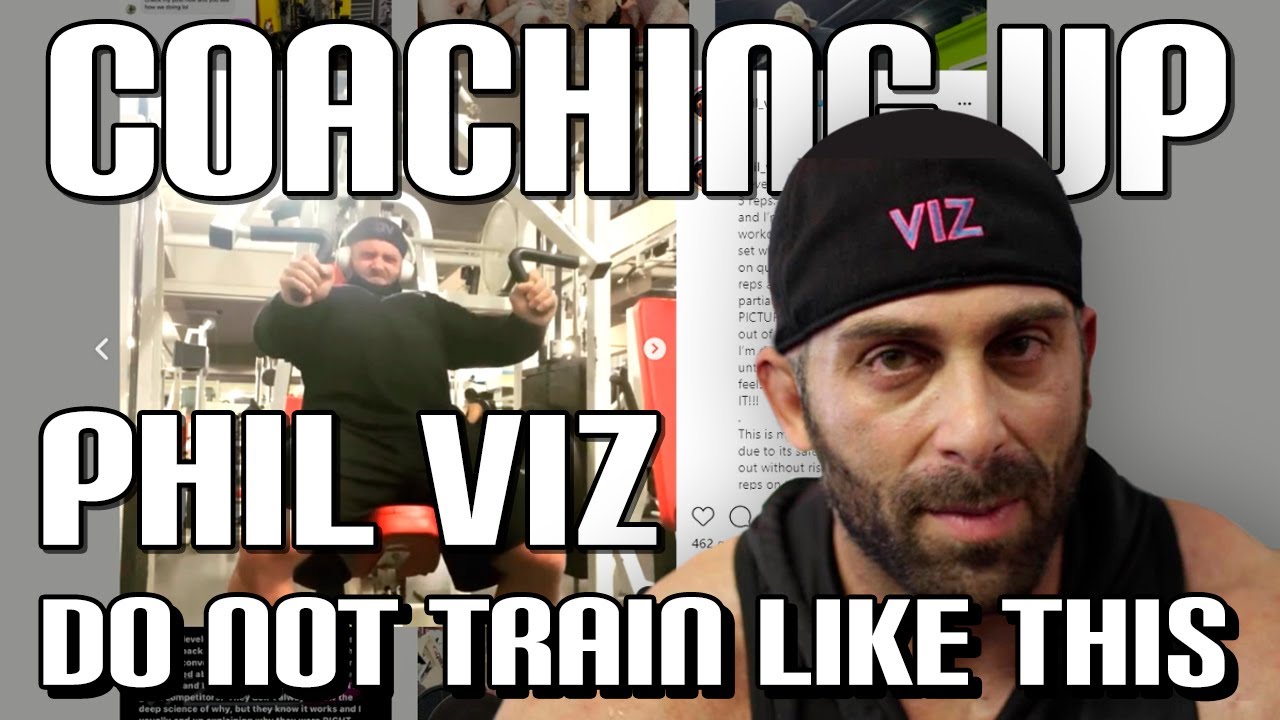 CRITIQUING PHIL VIZ SQUAT AND CHEST TIPS | COACHING UP