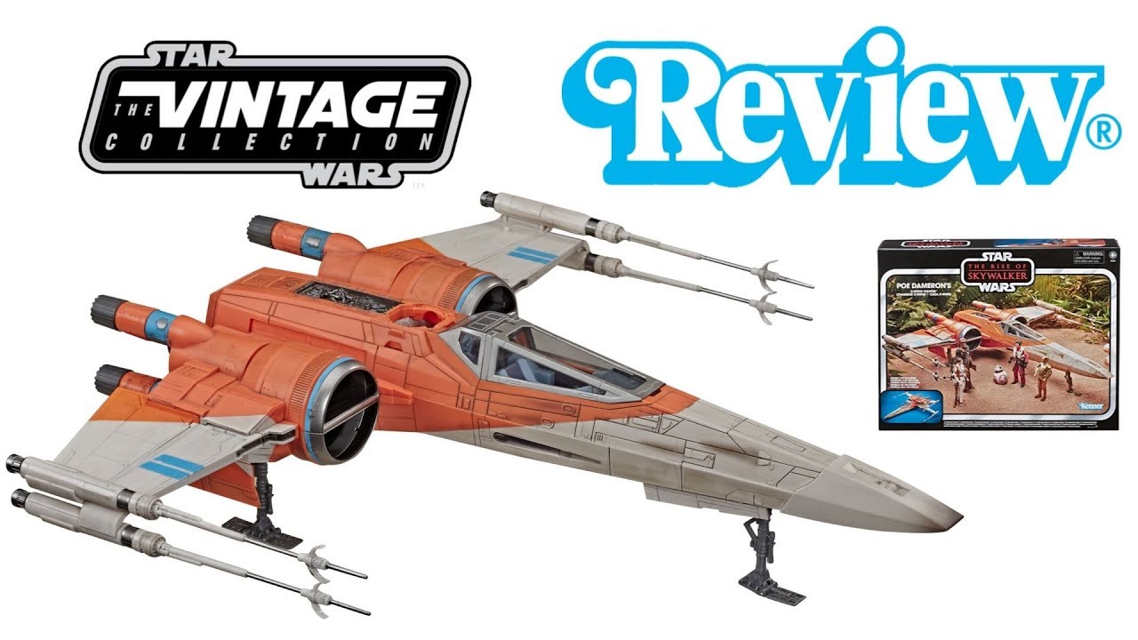 Обзор истребителя X-Wing По Дэмерона из коллекции винтажных вещей «Звёздных войн»!
