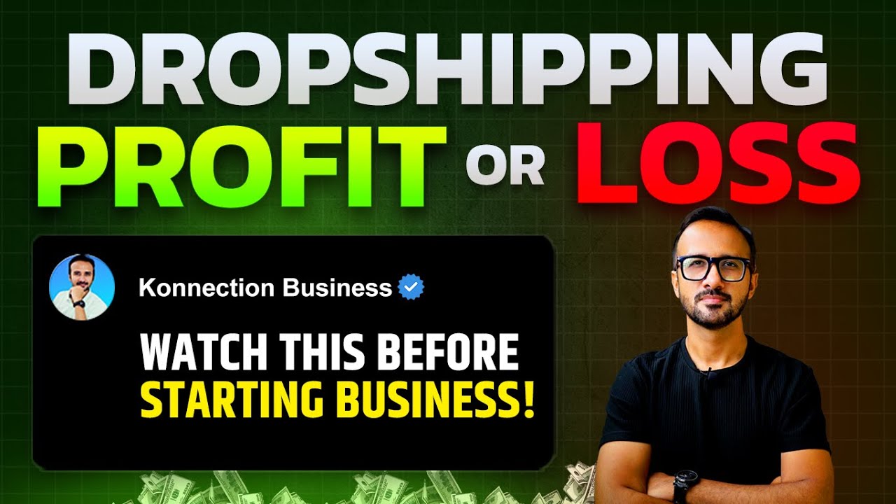 Dropshipping for beginners | Ecommerce Profit & Loss Calculator | Business Ideas 2026