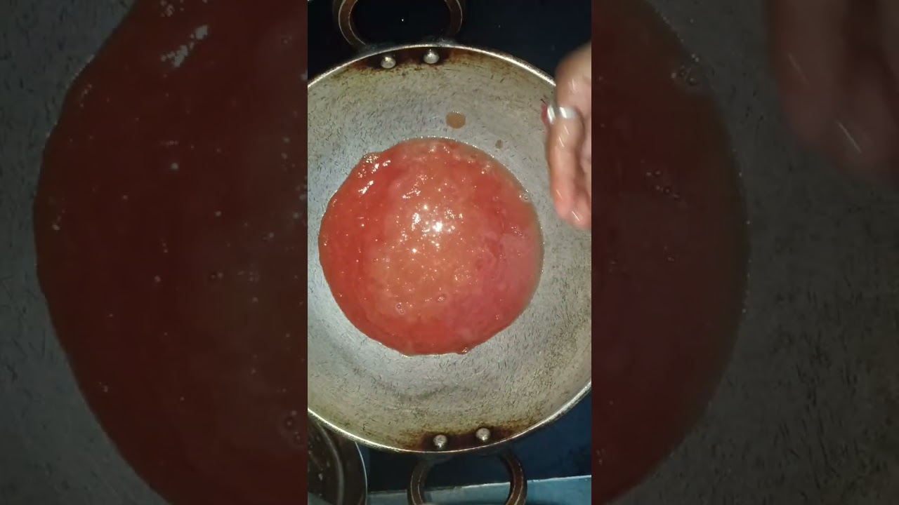 Tomato ketchup homemade😋😋😋😋#yt #ytstudio  #youtubevideo #viral #viralvideo #video 