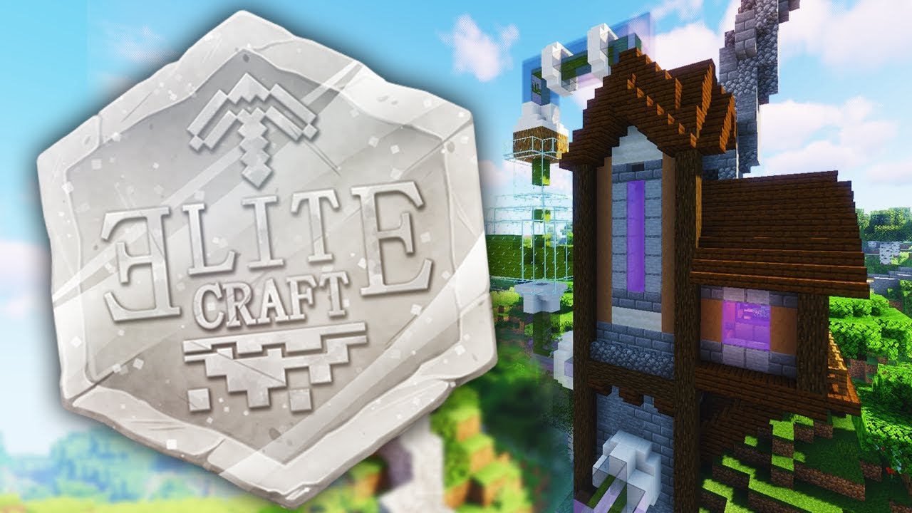 EliteCraft Ep9 💎 Trolleada NEVADA y nuevas construcciones