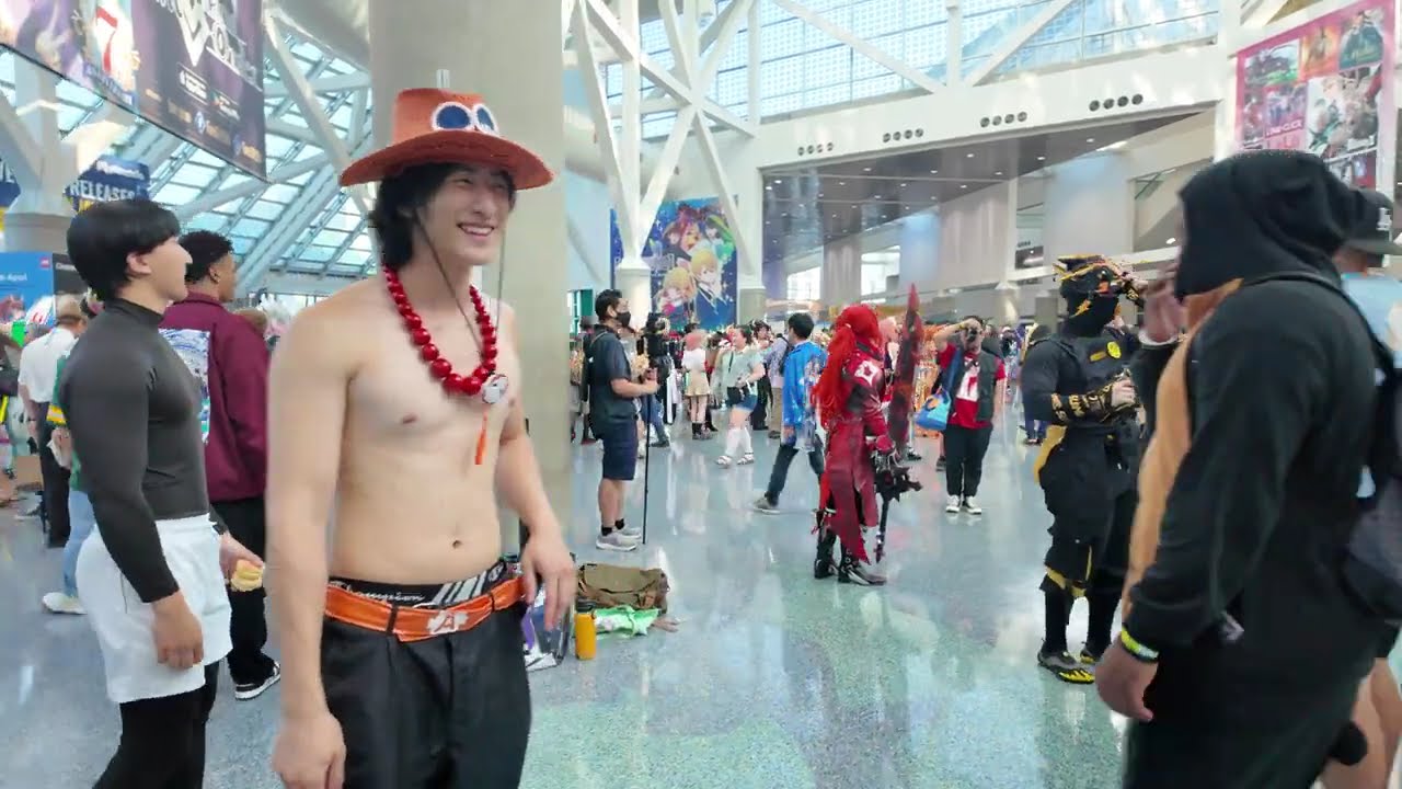 4K - AX 2024 - Anime Expo day 2- At the Con part A