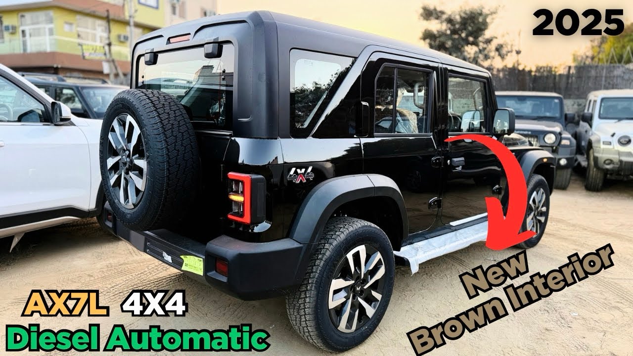 Thar Roxx Mocha Brown Interior | Thar Roxx 4X4 Top Model | New Price
