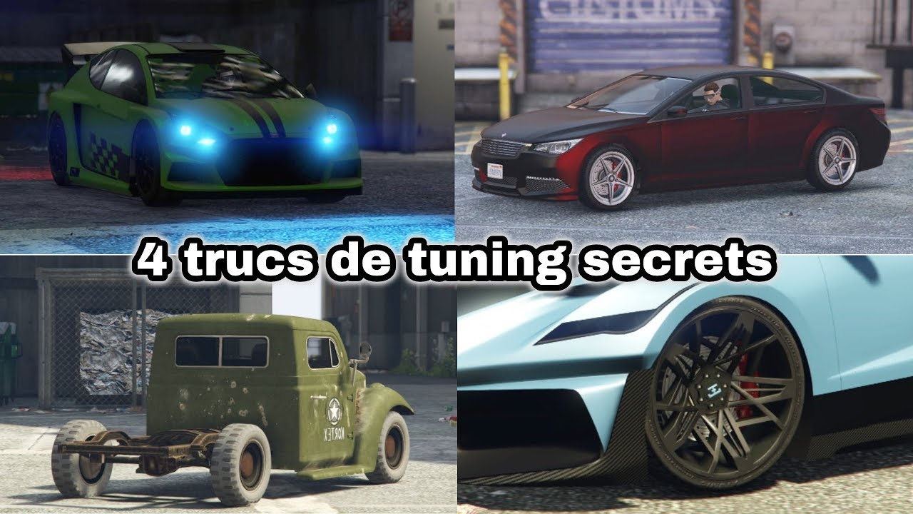 GTA Online - 4 trucs de tuning secrets