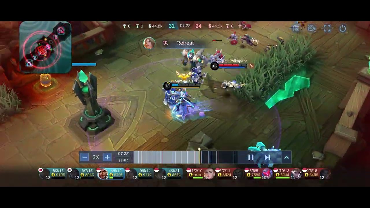 Mobile Legend browl hero Edith MPV win