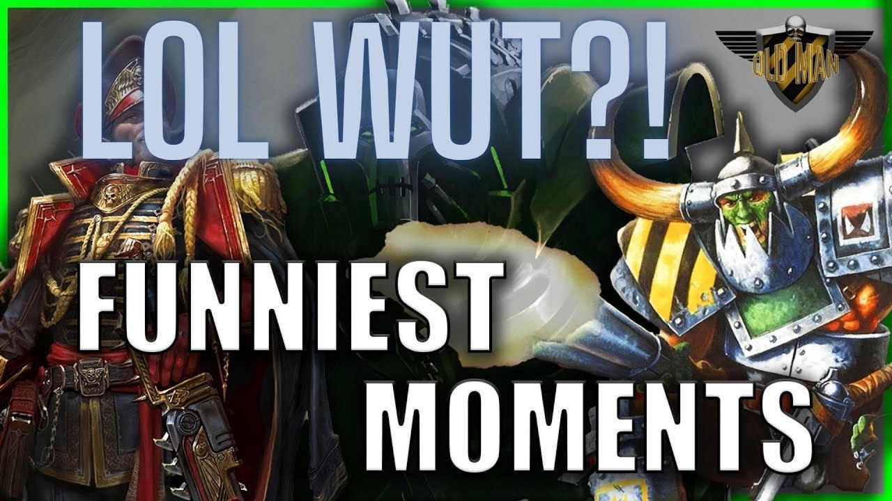 Top 10 Funniest Moments in Warhammer 40k Lore by Majorkill - Reaction