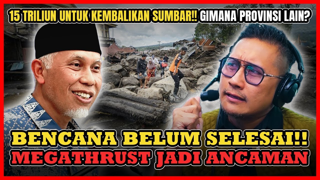 BENCANA DATANG‼️ KELUARGA GUBERNUR IKHLAS JADI KORBAN - Mahyeldi Ansharullah